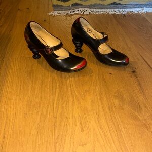 John Fluevog “Moonstone” rock star shoes, size 9